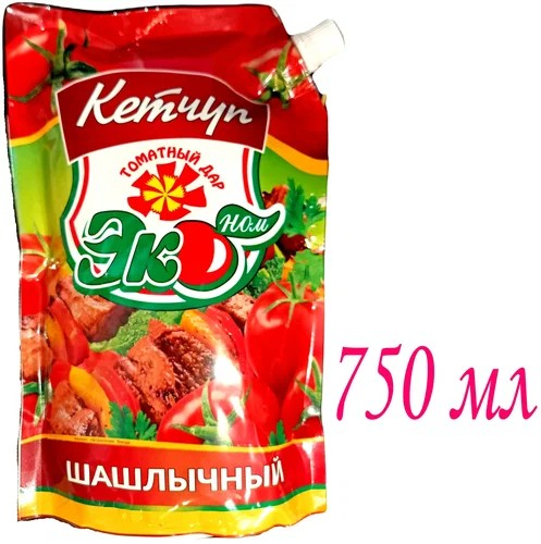 Кетчуп Эко Шашлычный д/п 750гр