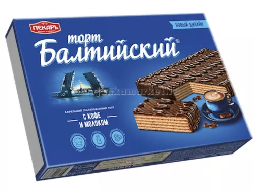 Торт Балтийский 320г Славянка