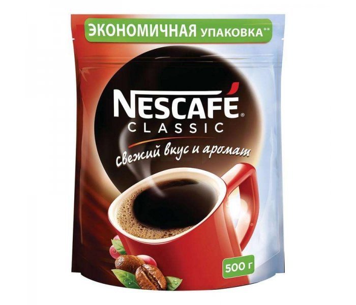 Кофе Нескафе Классик 500г м/у