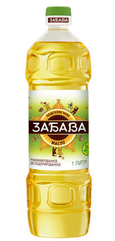 Масло растит. Забава раф. 1л