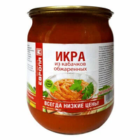 Икра кабачковая 500г ст/б Шуйская Долина