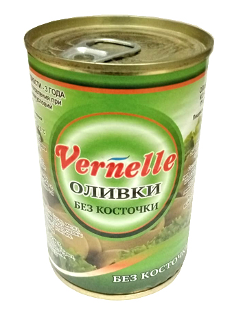 Оливки Вернелле б/к 300гр