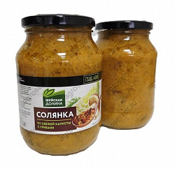 Солянка из капусты с грибами 480гр Шуйская долина