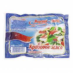 Крабовое мясо Морской замок 200г