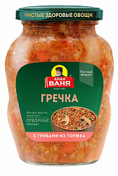 Закуска Гречка с грибами 360гр Дядя Ваня