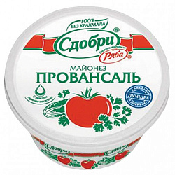 Майонез провансаль Сдобри 67% 230г пвх БЗМЖ