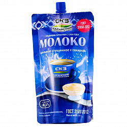 Молоко сгущ. ГОСТ 270г д/п (Саранск)
