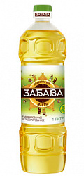 Масло растит. Забава раф. 1л